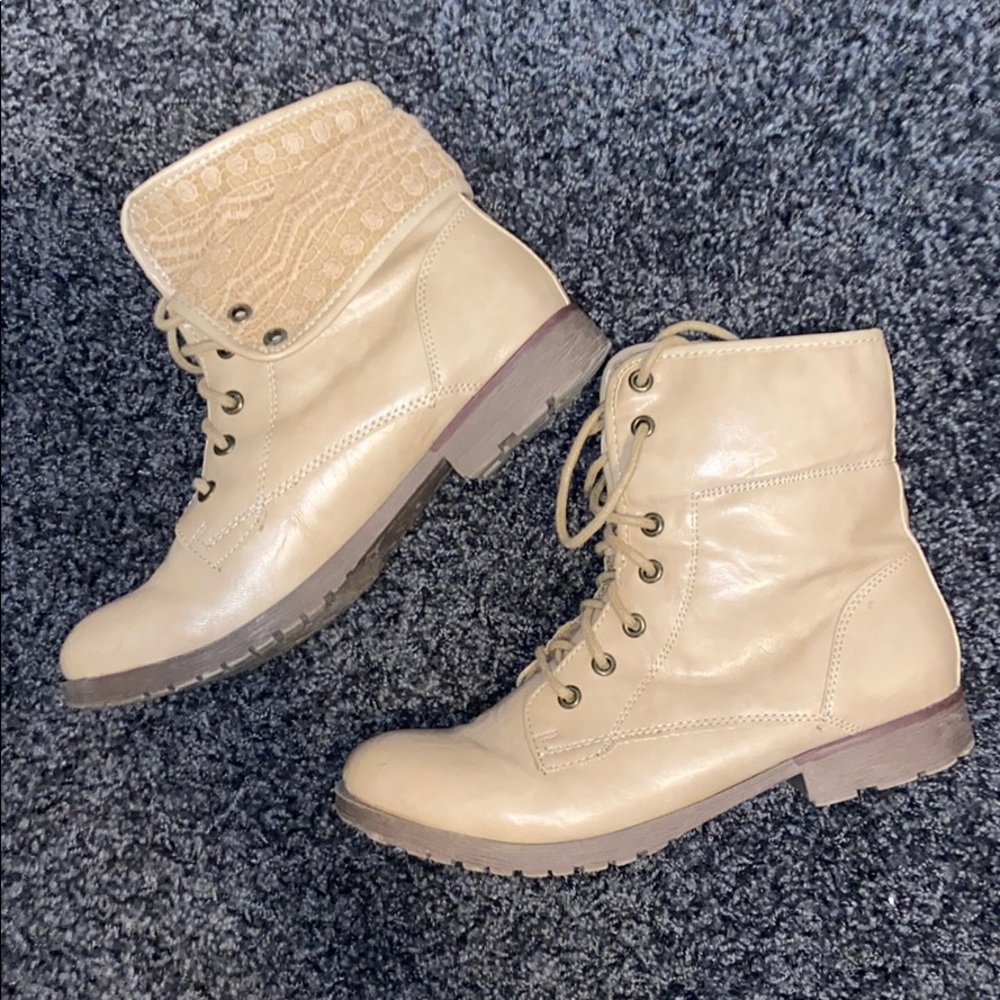 Tan Boots